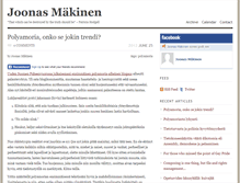 Tablet Screenshot of joonasmakinen.com